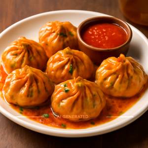 Chicken peri peri momos