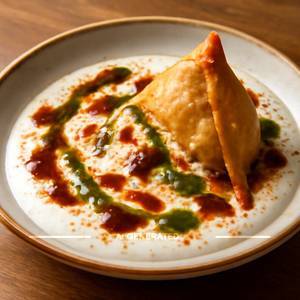 Dahi samosa                     