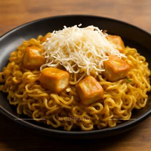 Cheese paneer maggi