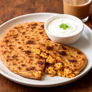 Paneer Achari Paratha