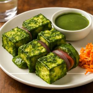 Paneer Haryali Tikka