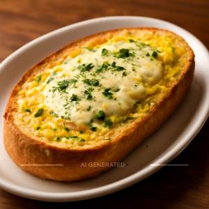 Cheese Bread Omlet