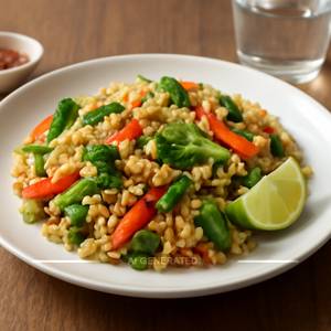 Khao Phad Je (Vegetables)