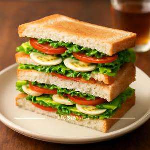 Veg Club Sandwich (three layered)