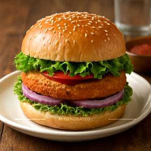 Classic veg burger
