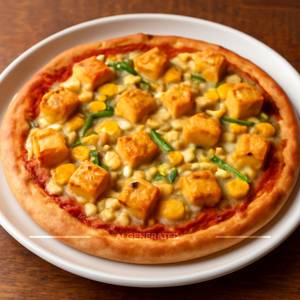 Corn & Paneer Pizza
