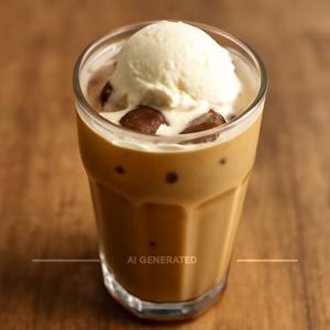 Cold Coffee With Ice Cream