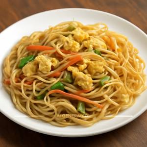 egg noodles half