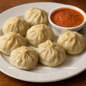 Veg momos steamed