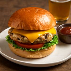 Chicken Cheese Burger