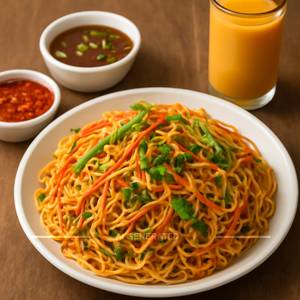 Veg triple noodles