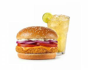 Classic Burger +choice Of Drink