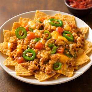 Cheesy Chicken Nachos