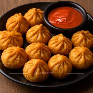 Chicken Fried Momos [10 Pieces]
