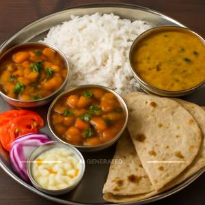 Aalo Matar Thali