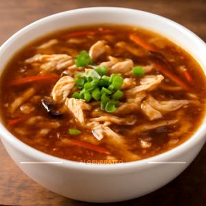 Chicken hot and sour soup