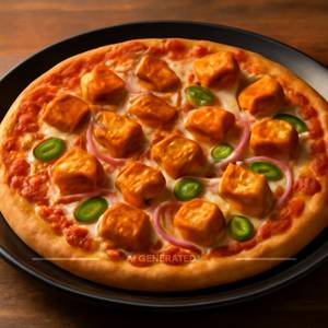 Spicy Paneer Pizza