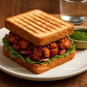 Tandoori Mushroom Sandwich