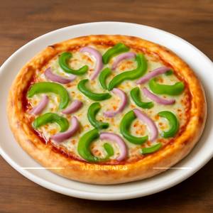 Onion Capsicum Pizza