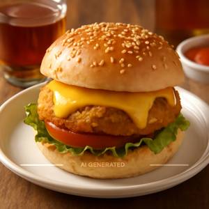 Aloo Cheese Burger
