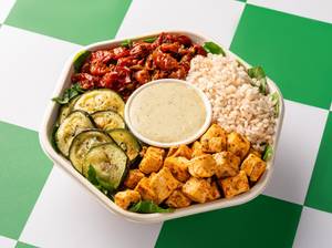 Herbed Paneer Tahina Bowl