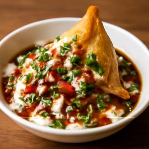 Samosa chat