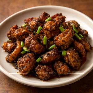 Chicken in black pepper