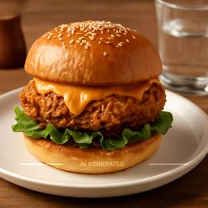 Chicken Makhani Burger