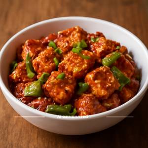 Paneer Chilli Manchurian Dry