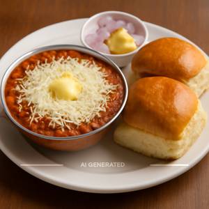 Cheese Pav Bhaji