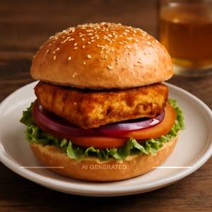 Tandoori Paneer Burger