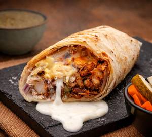 Rumali Cheese Shawarma Roll