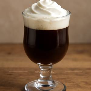 Irish hot coffee