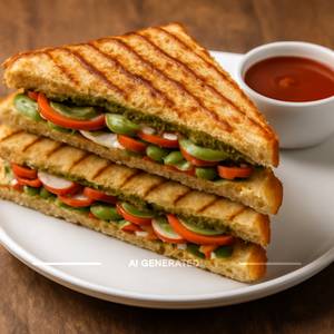 Veg Grilled Sandwich