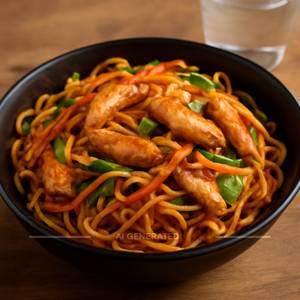 Chicken Schezwan Noodles