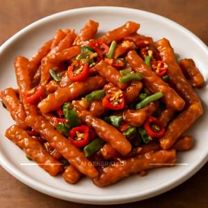 Honey Chilli Potato
