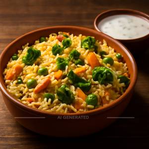 Veg Hyderabadi Biryani (350 Gram)