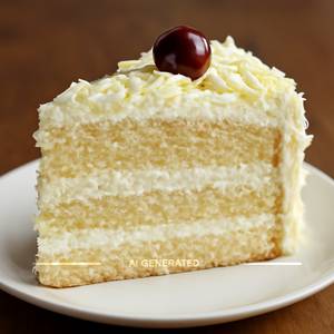 White Forest Cake