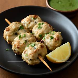 Chicken Malai Tikka (8 Pic)