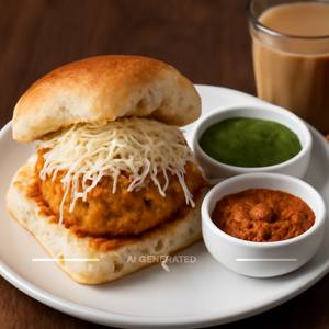 Cheese Vada Pav