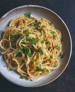 Veg Agilo E Olio Pepperoncino Pasta