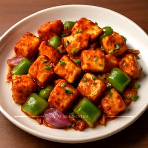 Chilly Paneer Dry