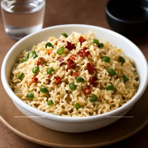 Burnt garlic rice