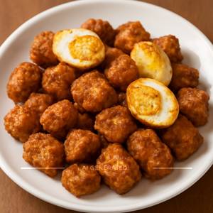 Egg chicken dry