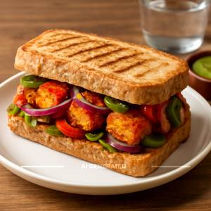 Paneer Tikka Sandwich