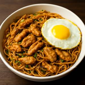 Egg Chicken Noodles