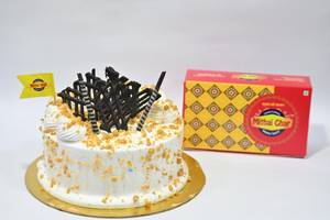 Eggless Butterscotch Cake [500 G]