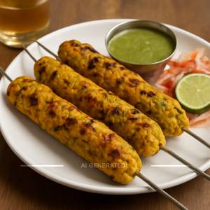 Corn Seekh Kebab