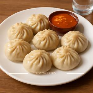 Chicken Steamed Momo(6 Pcs)