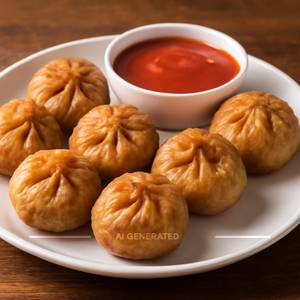 Paneer Momos Fried